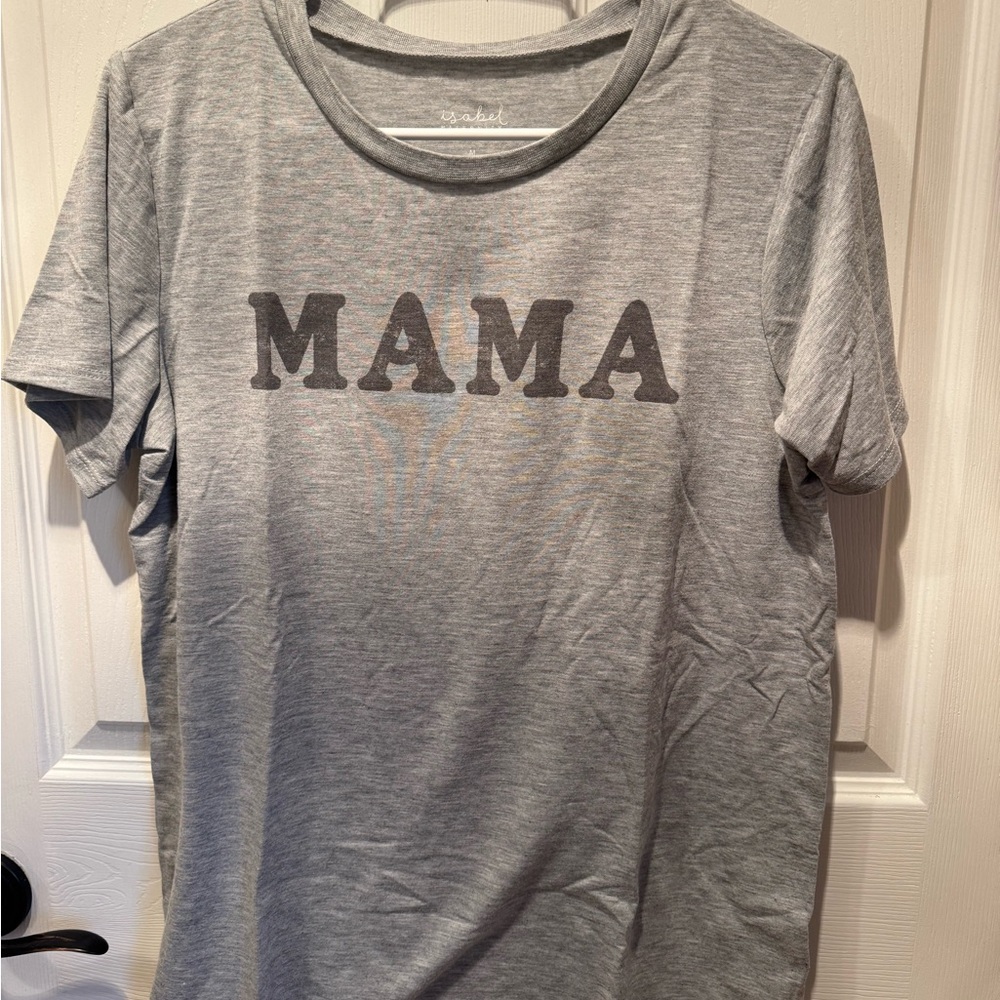 Isabel Maternity‎ Gray 'MAMA' Maternity T-Shirt